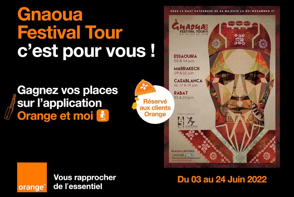 "أورنج المغرب" تعلن مساندة قافلة مهرجان كناوة