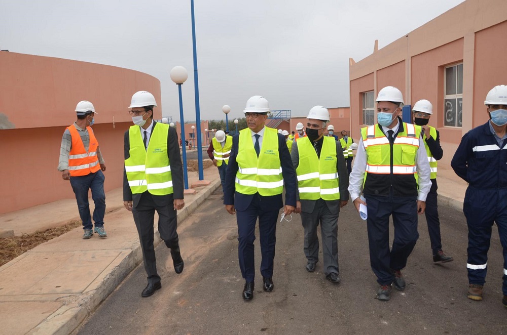 الحافظي يقوم بزيارة لرحبة احتياط الفحم بالجرف الأصفر