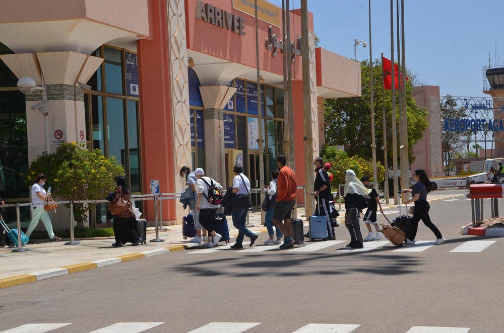 المطارات المغربية تسترجع 96% من حركتها مقارنة مع 2019