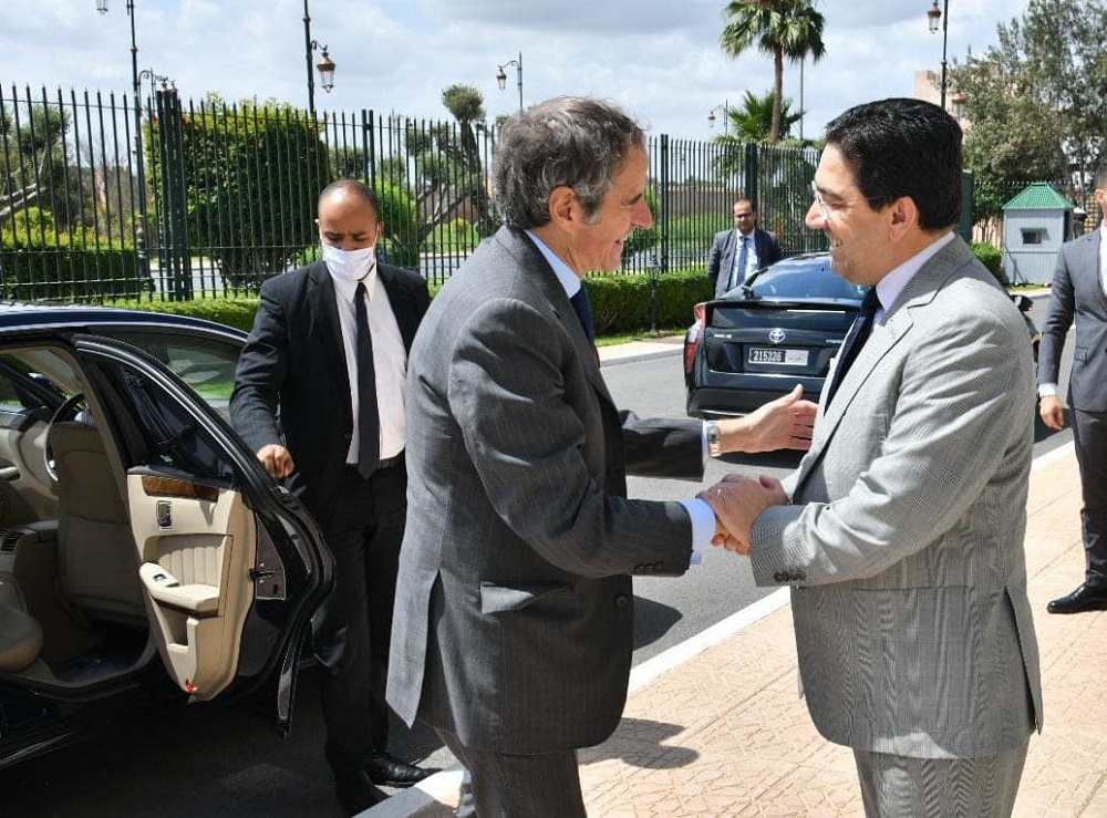  ناصر بوريطة يجري مباحثات مع مدير وكالة الطاقة الذرية 