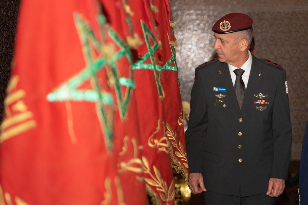 المغرب يستقبل رئيس أركان قوات الدفاع الإسرائيلية