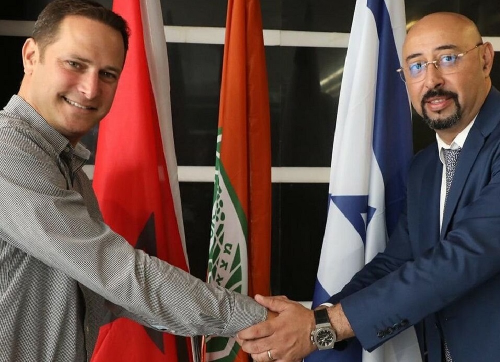 عمدة طنجة في إسرائيل لبحث التوأمة مرفوقا بوفد عن الجماعة