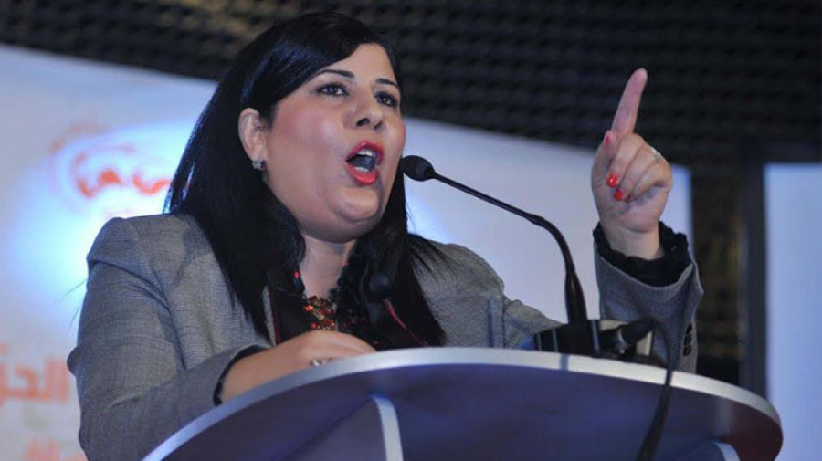 عبير موسي: تعرضت للاعتداء من "مليشيات قيس سعيد"