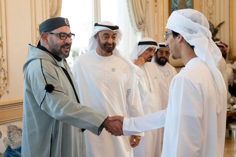 رئيس الإمارات يهنئ الملك محمد السادس بعيد العرش