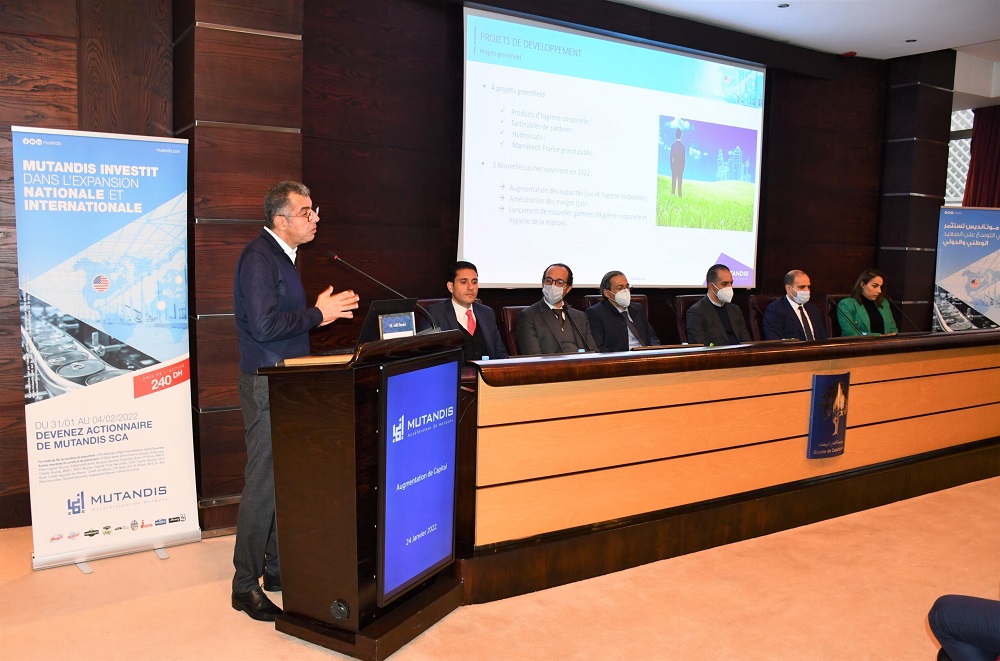  شركة "موتانديس" تحقق رقم معاملات بقيمة 100 مليار سنتيم خلال النصف الأول من 2022 