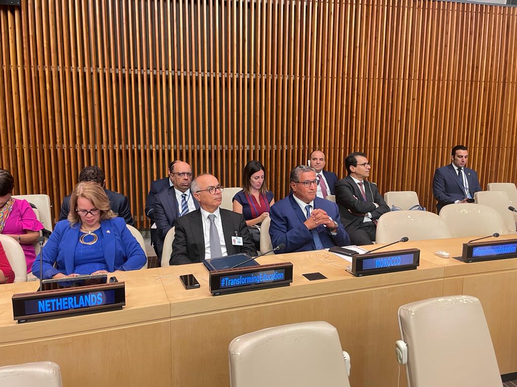  أخنوش من نيويورك: المغرب أعدّ خارطة طريق للارتقاء بمنظومة التربية الوطنية 