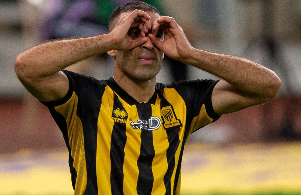  حمد الله "غير الجاهز" يسجل هدفين لفريقه ويصرح: لا علم لي بما قاله الركراكي 