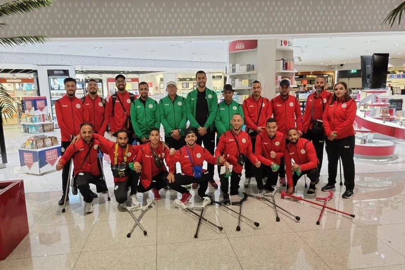  منتخب مبتوري الأطراف يصل تركيا للمشاركة في كأس العالم 