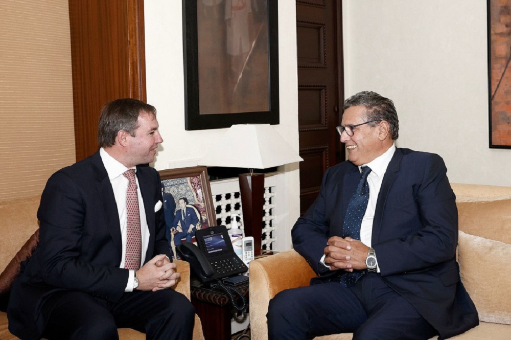 لتعزيز الشراكة بين البلدين.. أخنوش يستقبل ولي عهد اللوكسمبرغ