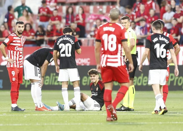  الزلزولي يتعرض لإصابة رفقة أوساسونا 