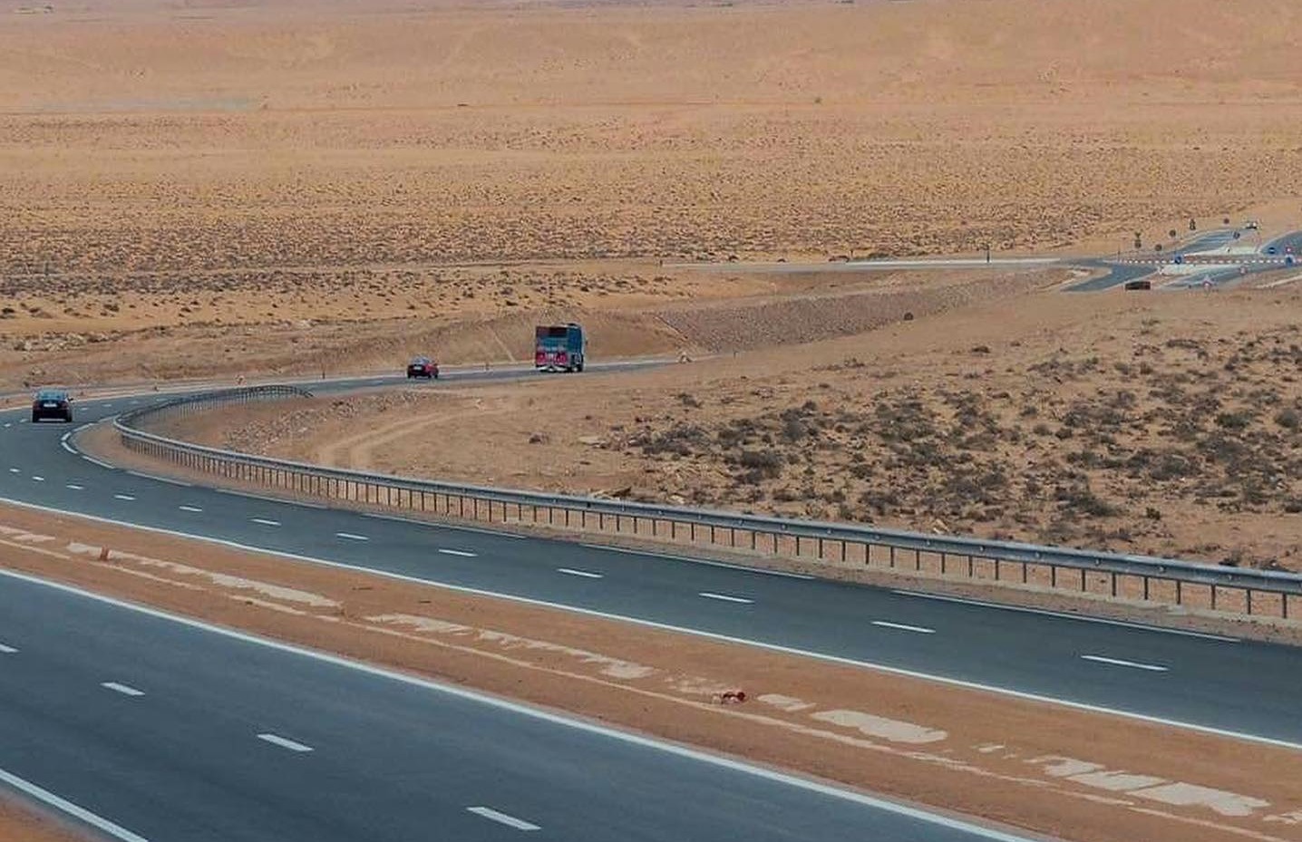 نسبة إنجاز أوطوروت تزنيت- الداخلة فاقت 80%