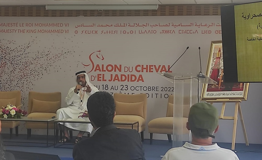 معرض الفرس.. المطروشي يستعرض تاريخ الخيول العربية الأصيلة