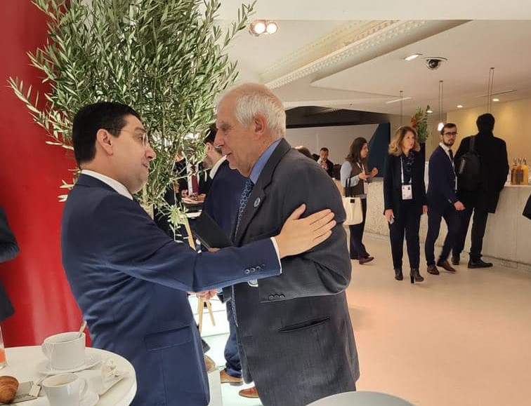  بوريطة يمثل الملك في منتدى باريس حول السلام  