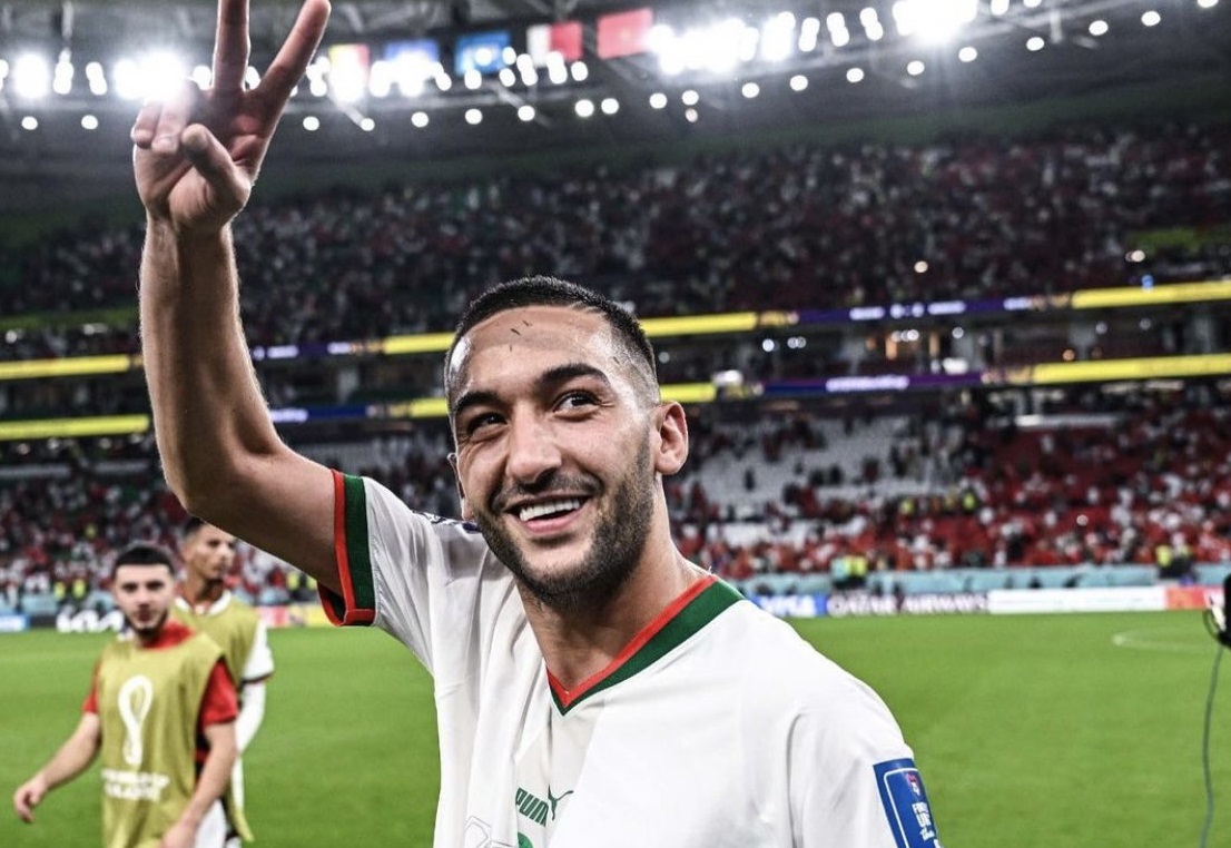 زياش يحرز جائزة "رجل المباراة"