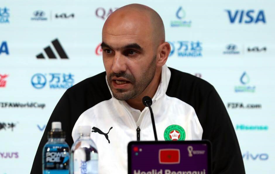 الركراكي: بلجيكا هي المرشحة للفوز طبعا