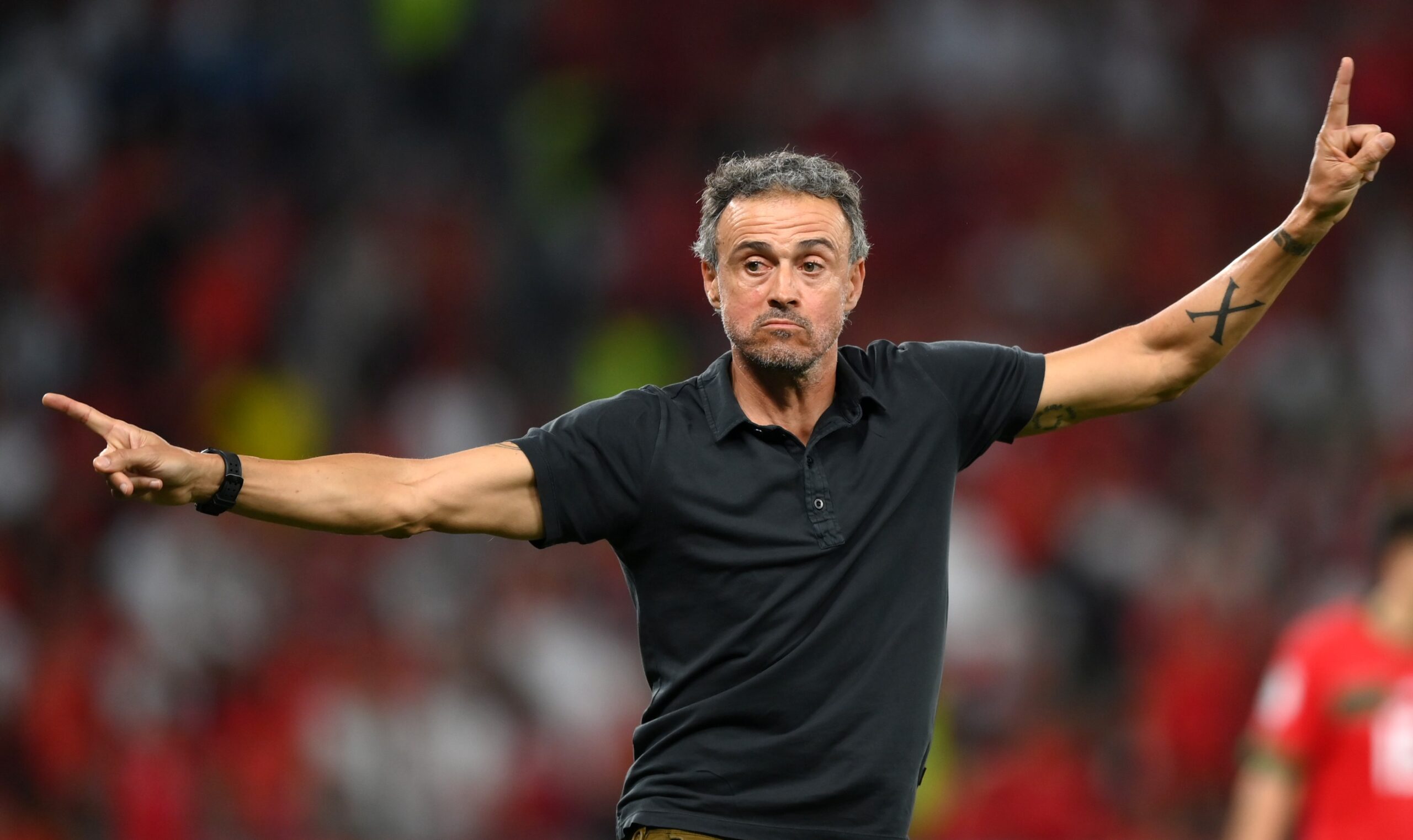 الهزيمة أمام المغرب تقيل لويس إنريكي