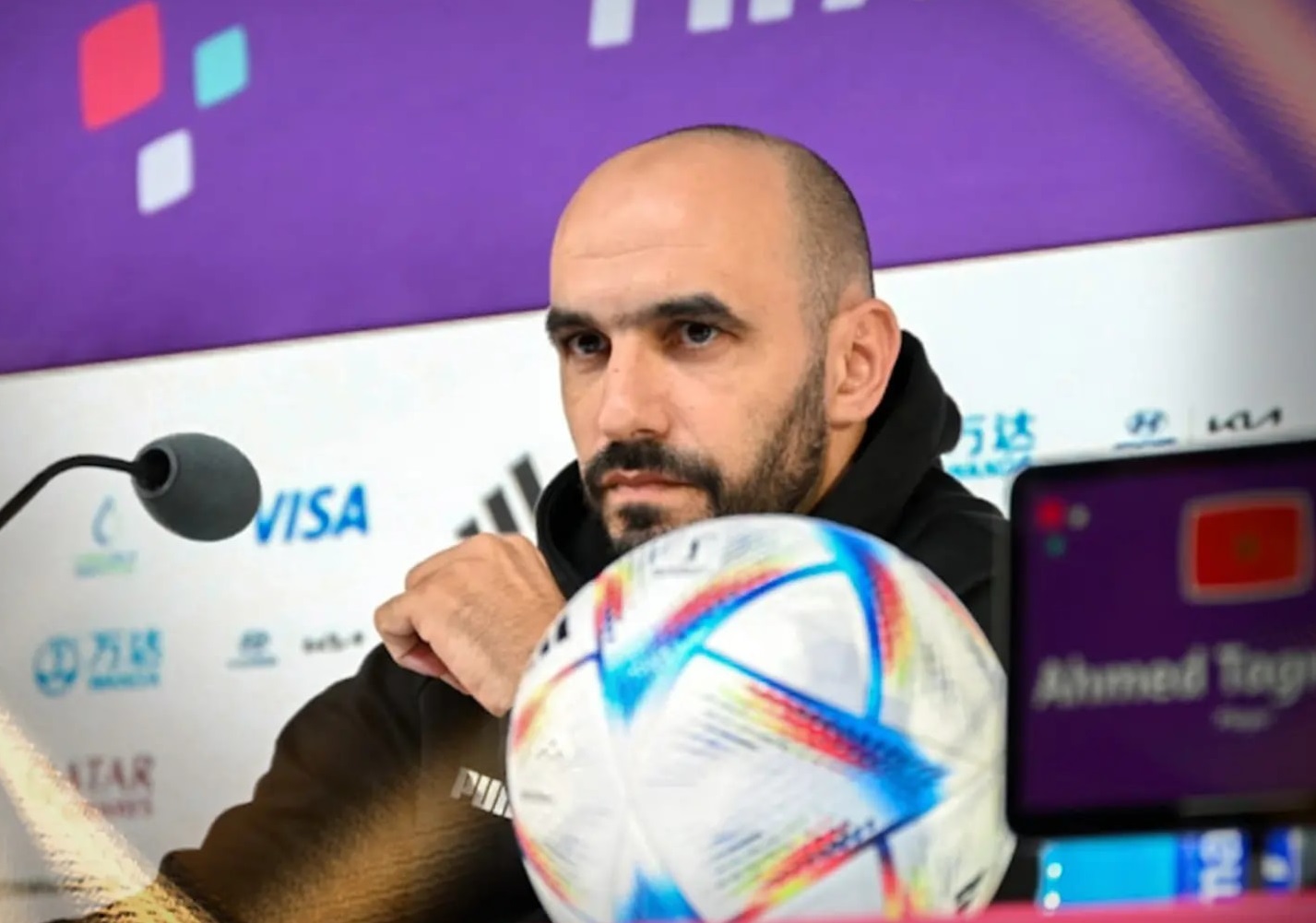 الركراكي: لدينا إصابات لكننا لن نبحث عن الأعذار