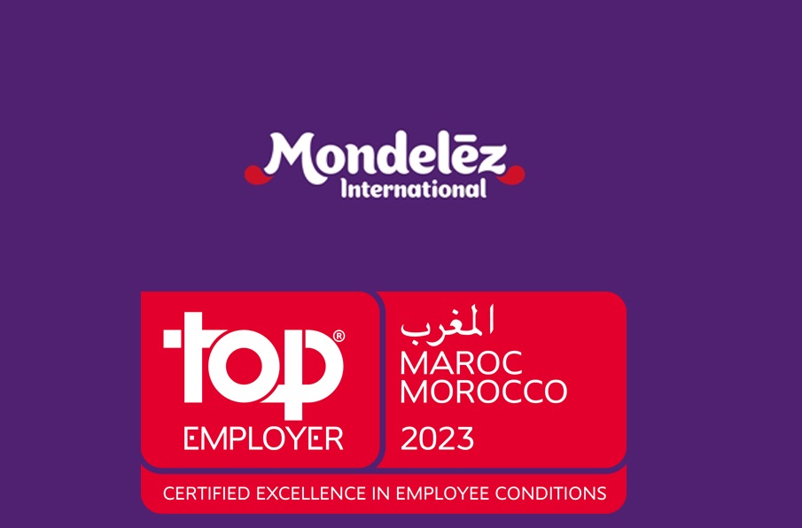 شركة "Mondelez Morocco" تحرز شهادة "أفضل مشغّل"