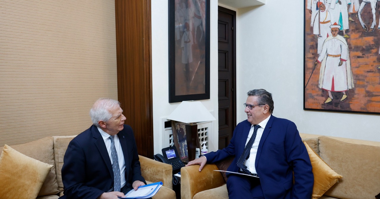 أخنوش يستقبل الممثل الأعلى للاتحاد الأوروبي جوزيب بوريل