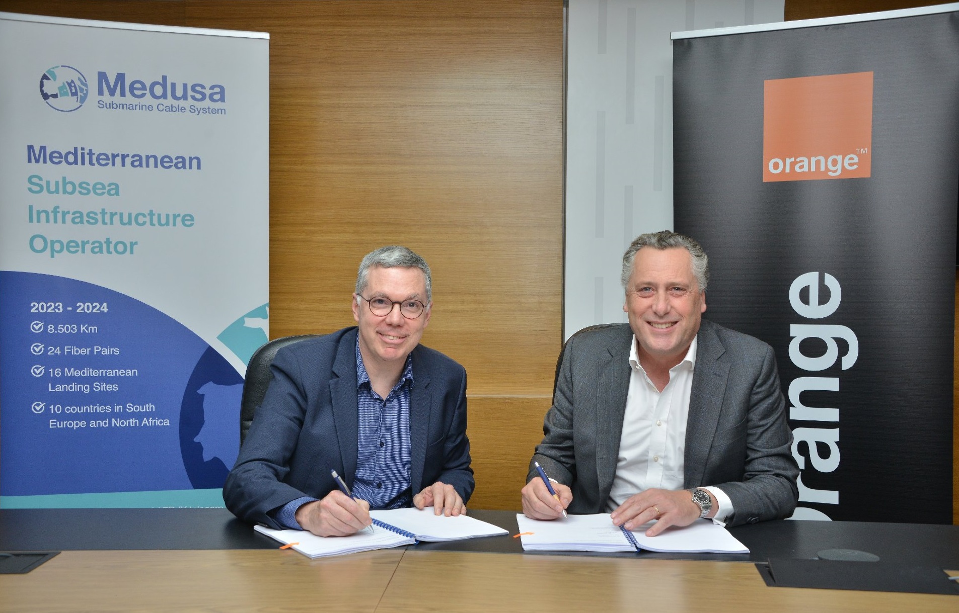  أورنج المغرب تستقبل كابل مشروع "ميدوسا" الضخم لتسريع الإنترنت 