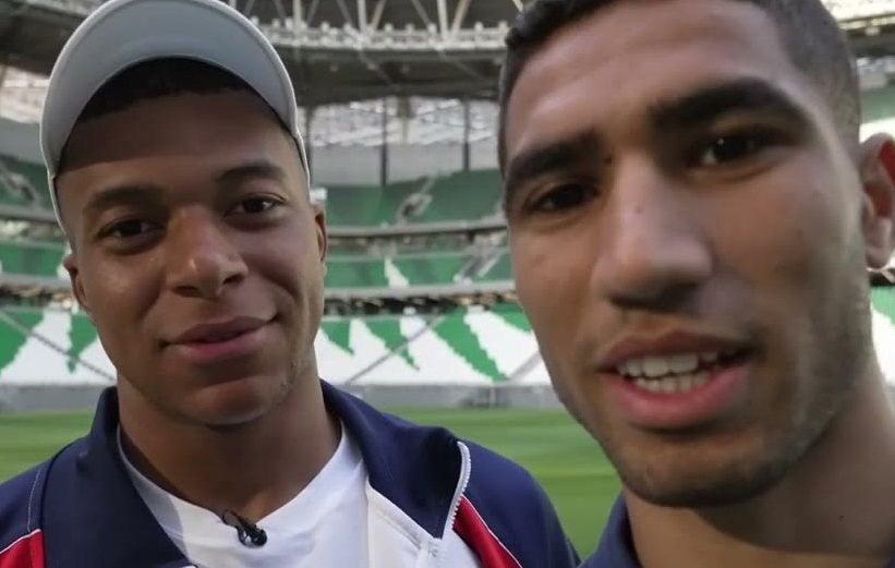 مبابي في القصر الكبير