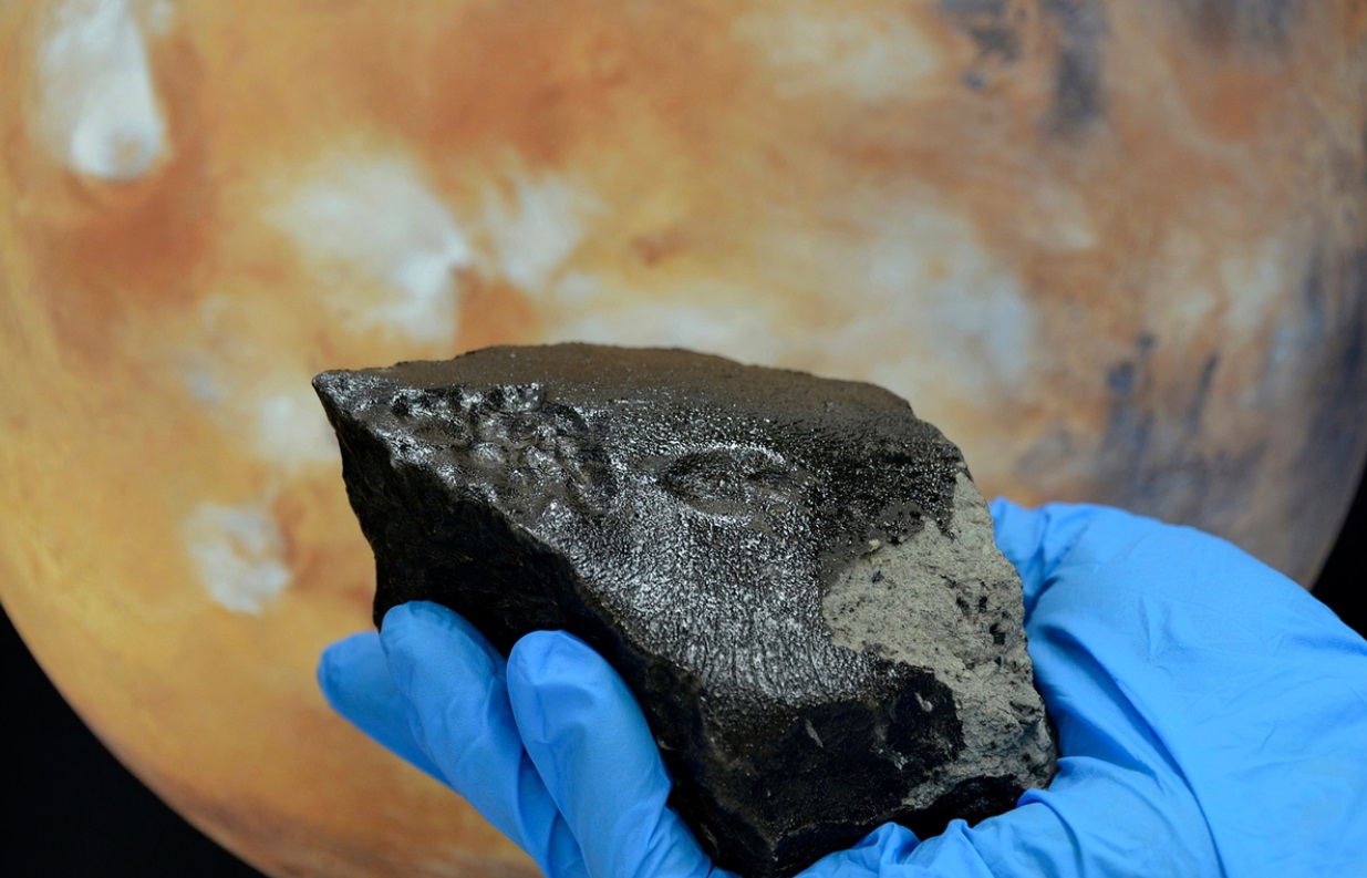 نيزك "تيسنت" المغربي يكشف حقيقة وجود حياة على المريخ