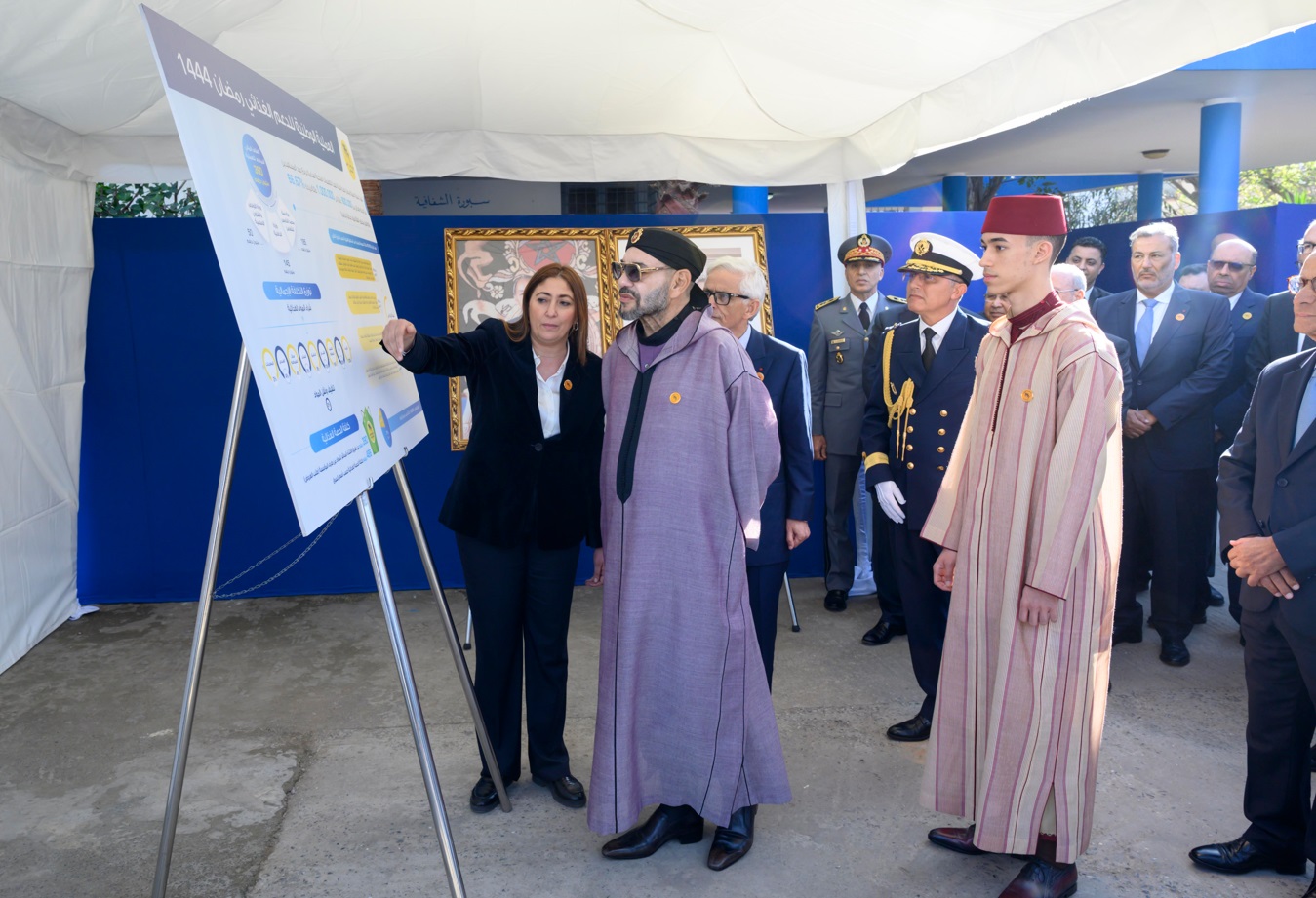 الملك يعطي انطلاقة عملية "رمضان 1444" لفائدة 5 ملايين شخص