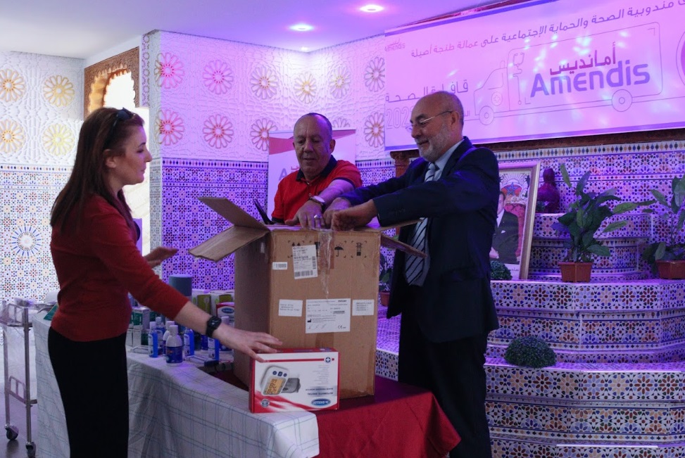  أمانديس تطلق النسخة العاشرة من "قافلة الصحة" بطنجة 