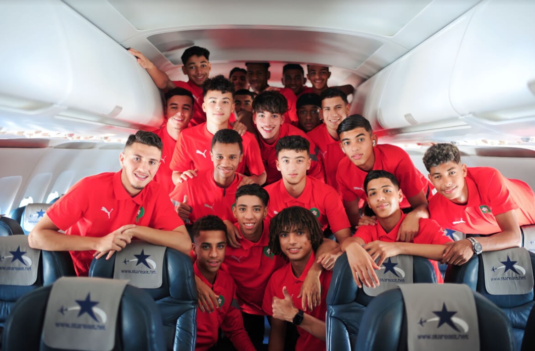 منتخب الفتيان يغادر نحو الجزائر في رحلة مباشرة