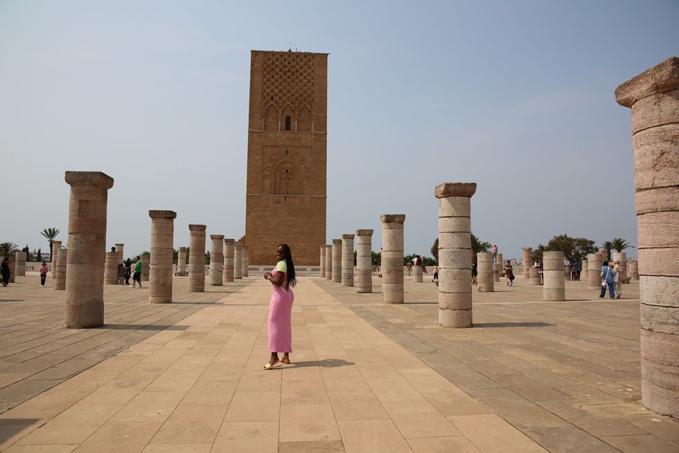 نجمة التنس العالمية سلون ستيفنز تروج لمعالم الرباط