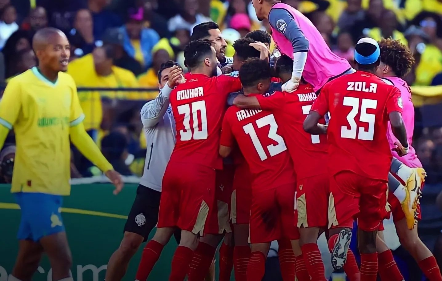 الوداد يقصي صنداونز ويصعد إلى نهائي دوري أبطال إفريقيا