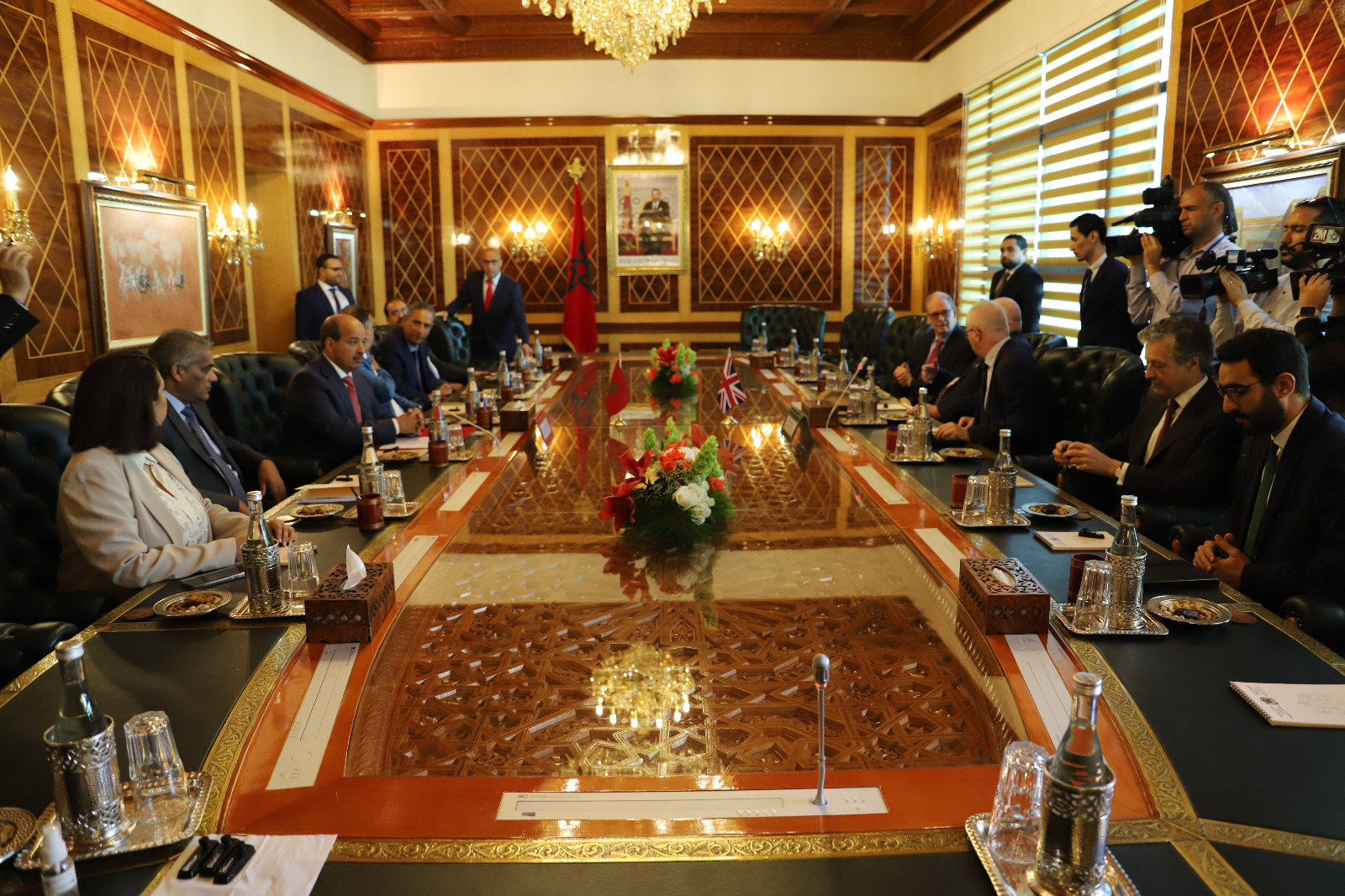 ميارة ينوه بالعلاقات العريقة بين المغرب والمملكة المتحدة خلال استقباله لوفد من مجلس اللوردات البريطاني