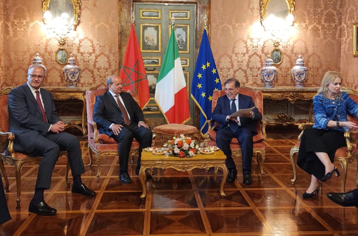  ميارة: فتحنا صفحة جديدة في التعاون البرلماني مع إيطاليا 