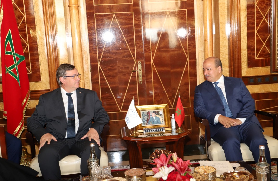 ميارة يستقبل رئيس السوق المشتركة لأمريكا الجنوبية