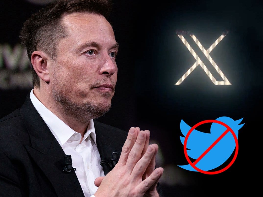  إيلون يعلن رسميًا تغيير شعار تويتر 