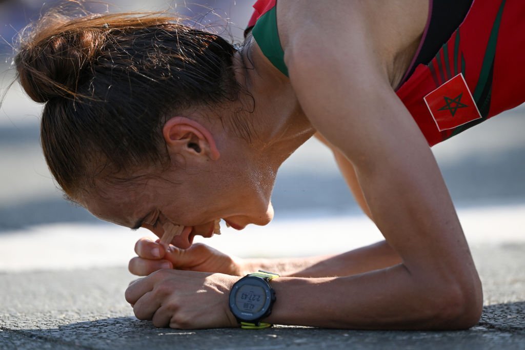 الملك يهنئ كردادي على إنجازها في بطولة العالم لألعاب القوى