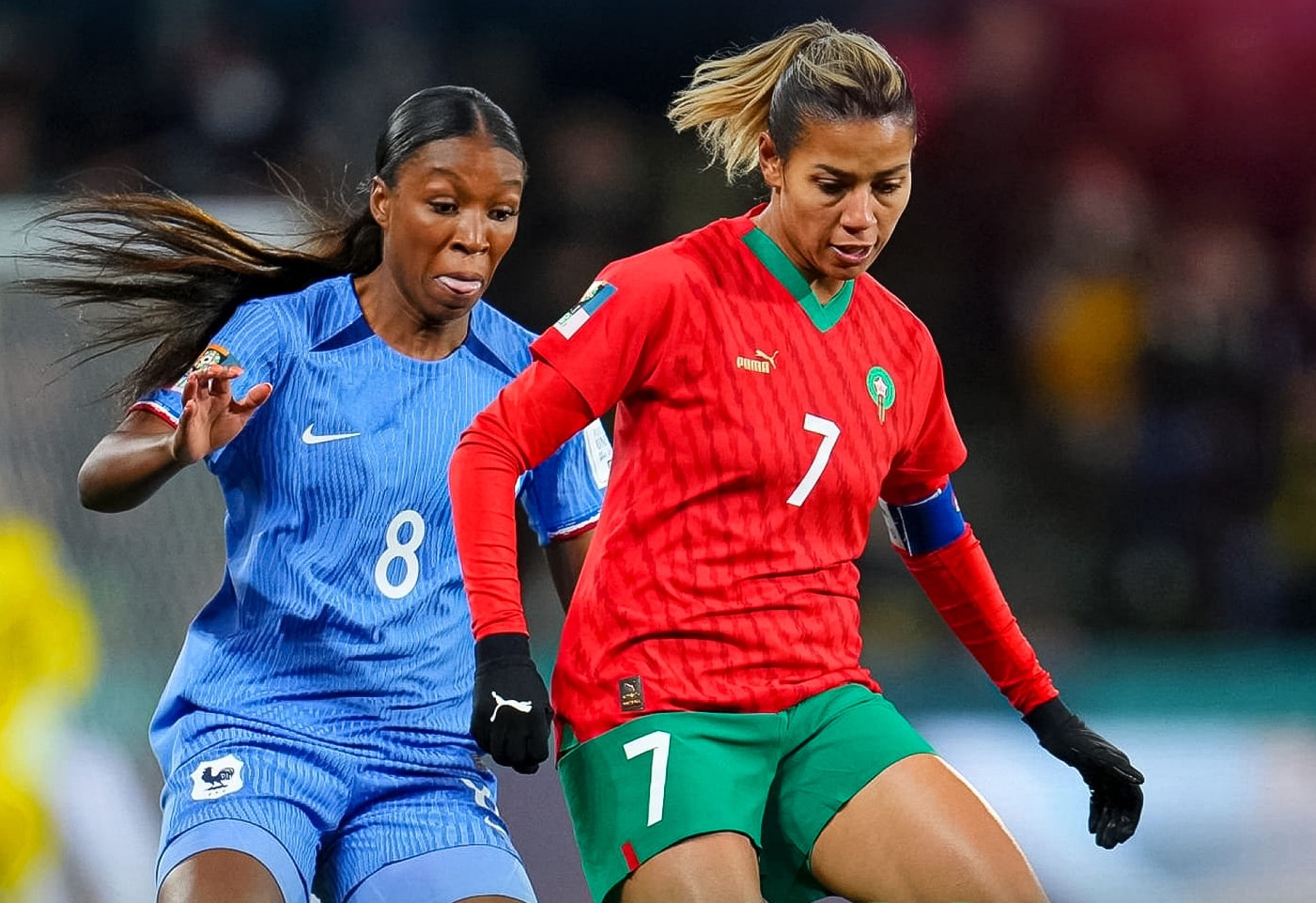 رباعية نظيفة تقصي لبؤات الأطلس أمام فرنسا