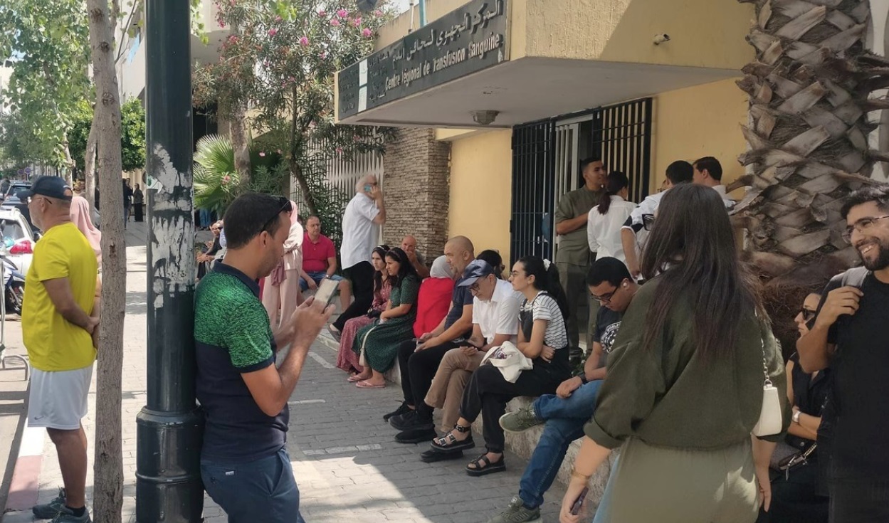  حملة واسعة النطاق بطنجة للتبرع بالدم وسط إقبال كبير من المواطنين 