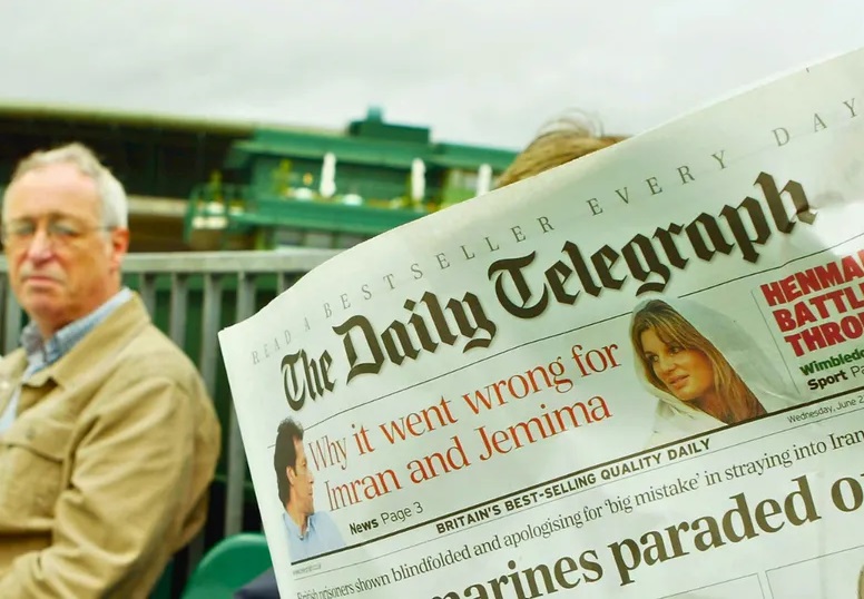 صحيفة "ذي تلغراف" البريطانية الشهيرة تطرح للبيع