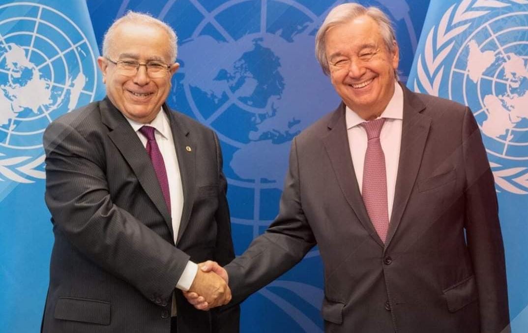  الأمين العام للأمم المتحدة يعين الجزائري رمطان العمامرة مبعوثا شخصيا له إلى السودان 