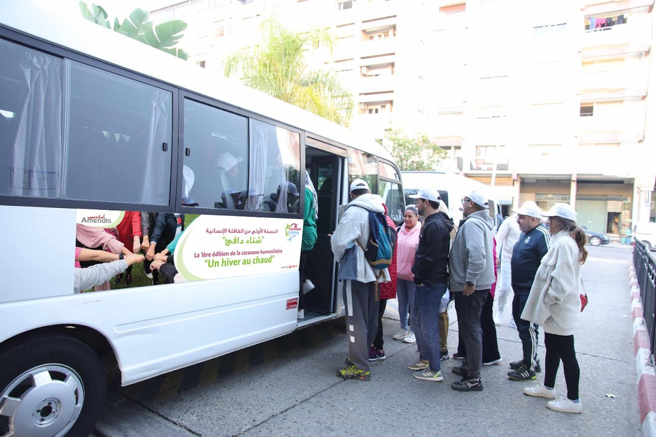  أمانديس تنظم قافلة طبية لفائدة سكان قرية حجر النحل ضواحي طنجة 