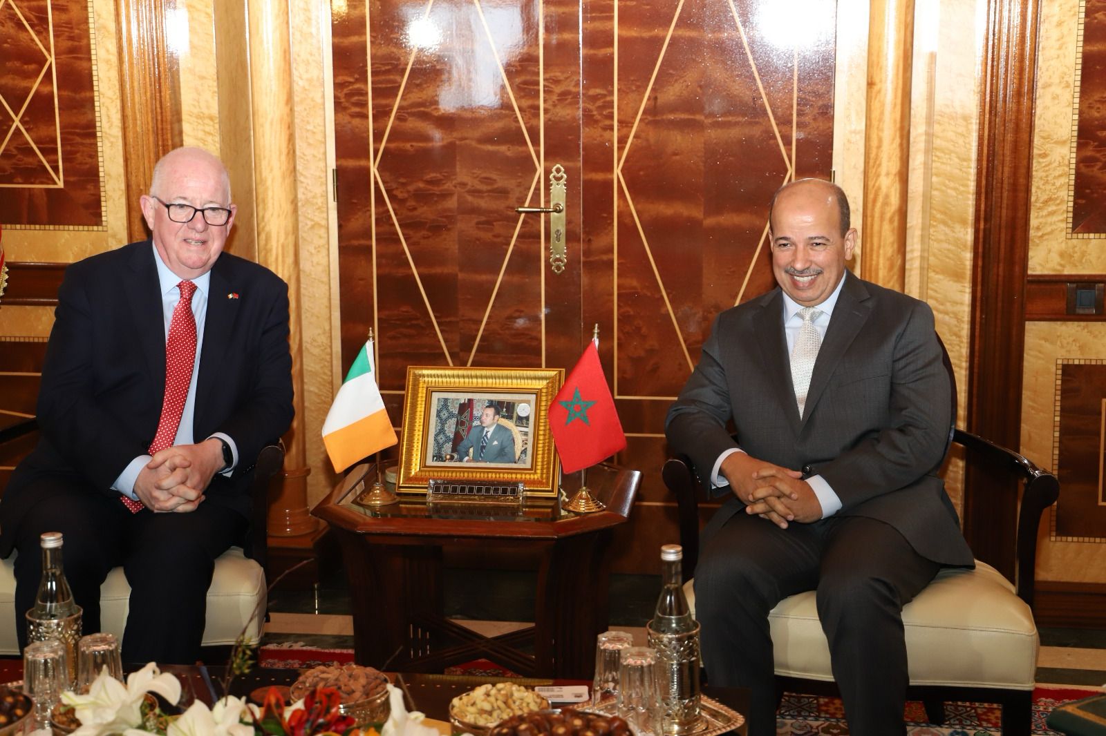 ميارة يثمن موقف إيرلندا الداعم للحل السلمي بالصحراء