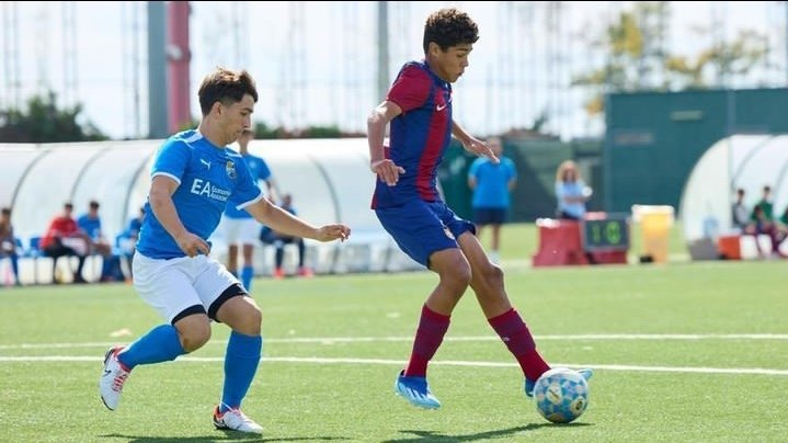 موهبة برشلونة اسماعيل زياني يختار تمثيل المغرب