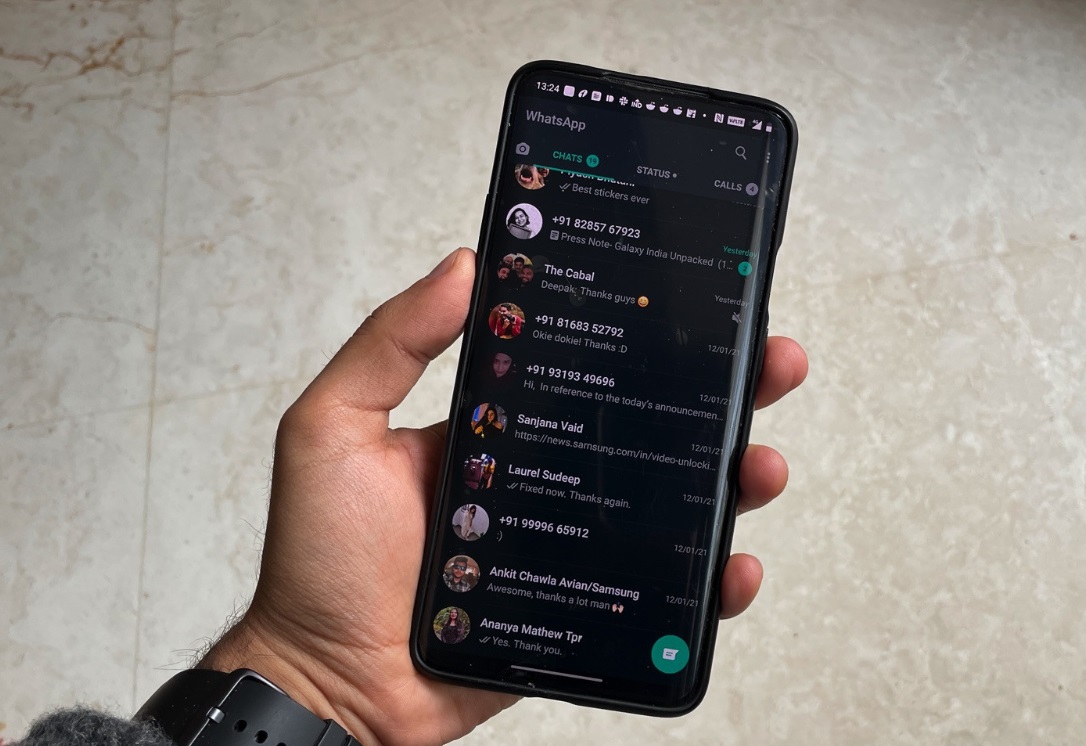 واتساب يحظر "سكرين شوت" لحماية الصور الشخصية