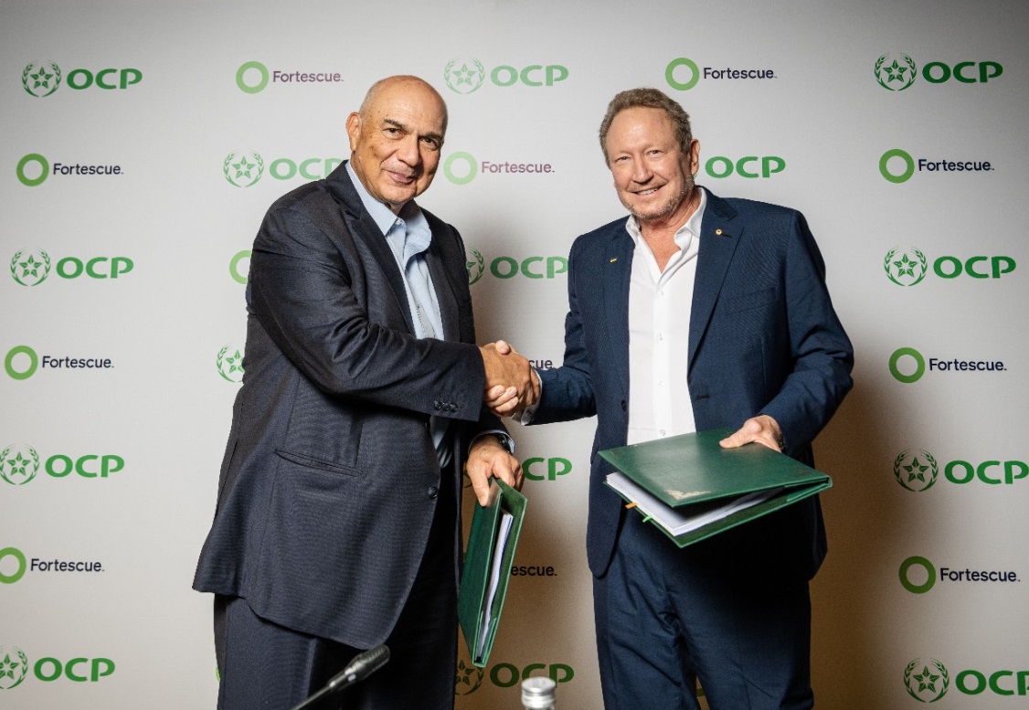  مشروع مشترك لمكتب الفوسفاط يعتزم تطوير الطاقة الخضراء بالمغرب 