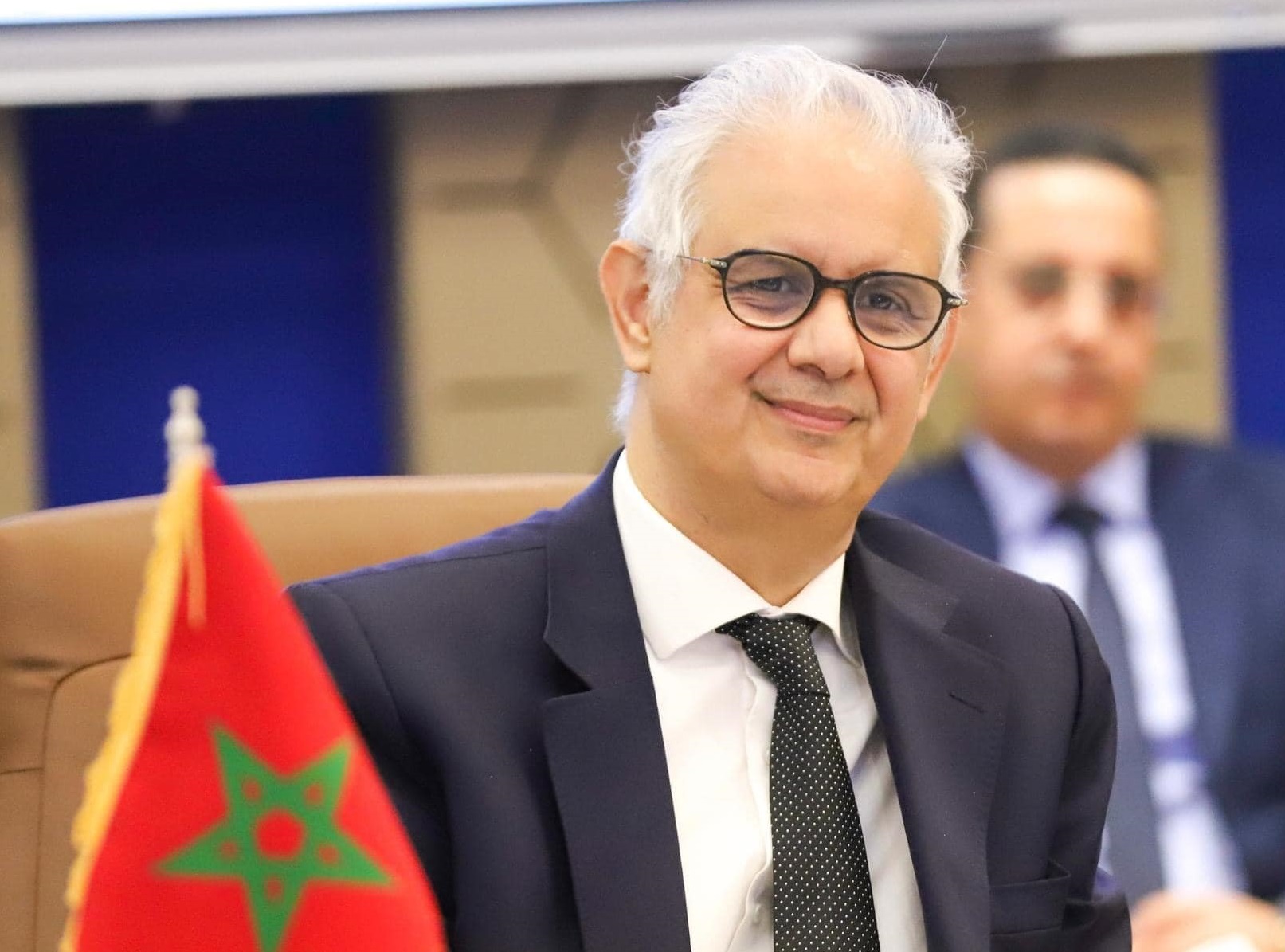 نزار بركة يوجه كلمة إلى المشاركين في المؤتمر 18 للحزب