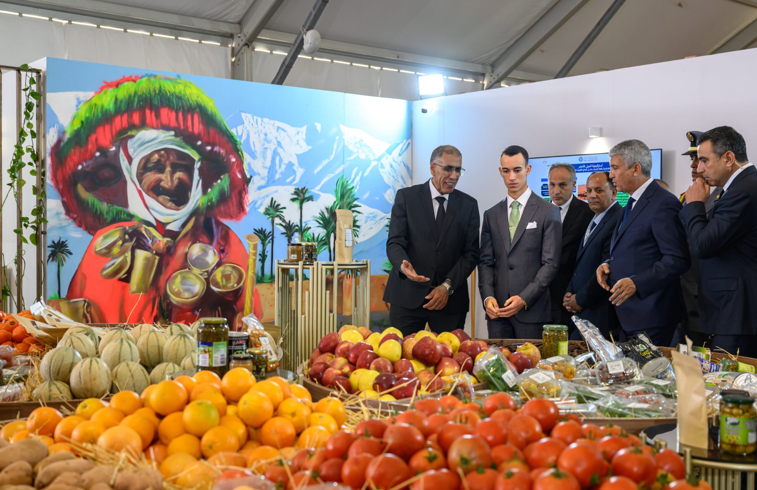 ولي العهد يفتتح الملتقى الدولي للفلاحة بمكناس