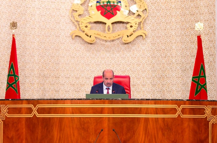 ميارة يستعرض حصيلة مجلس المستشارين بدورة أبريل التشريعية