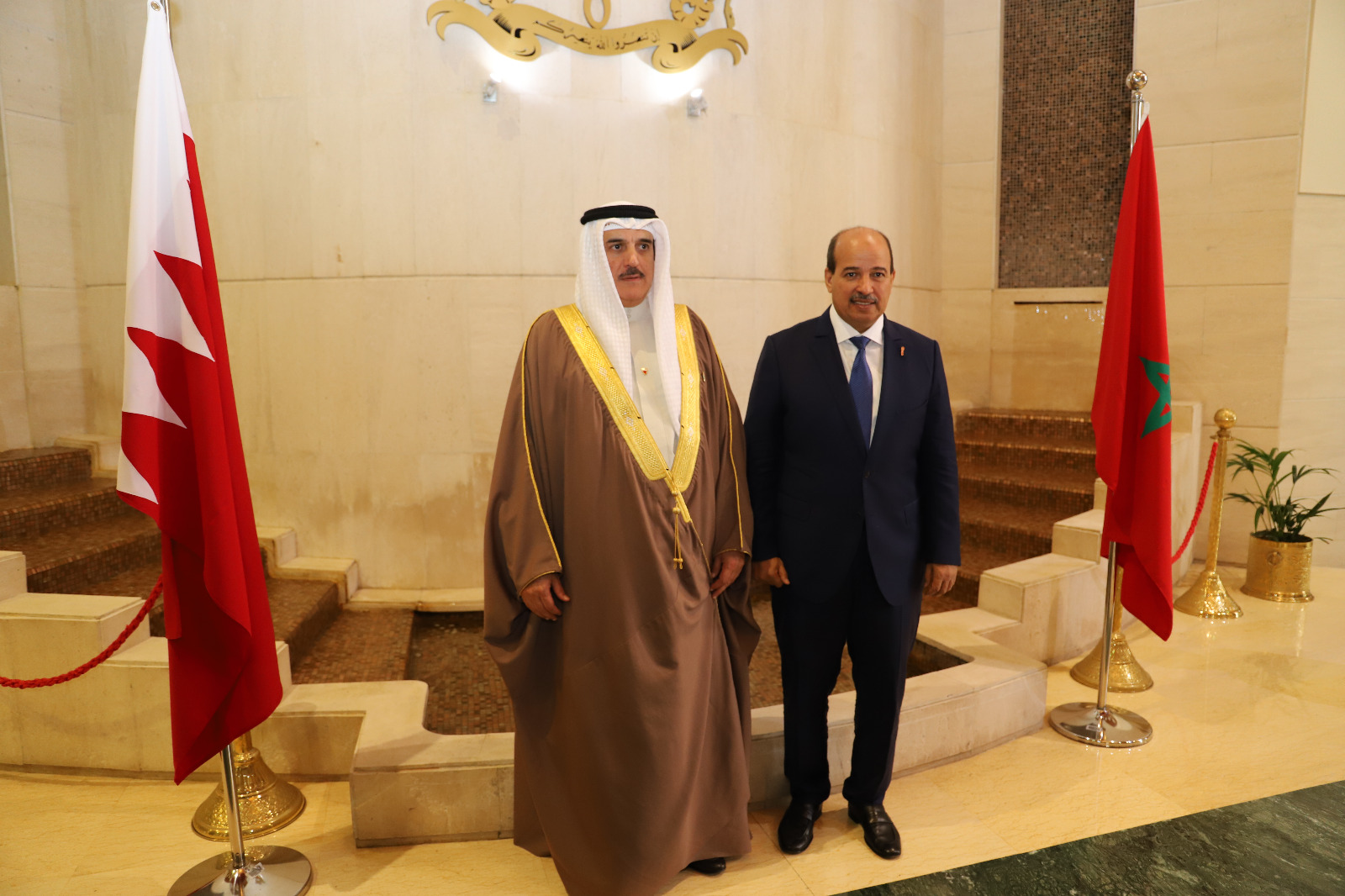  ميارة يشدد على ضرورة الارتقاء بالعلاقات بين المؤسسات التشريعية المغربية والبحرينية 