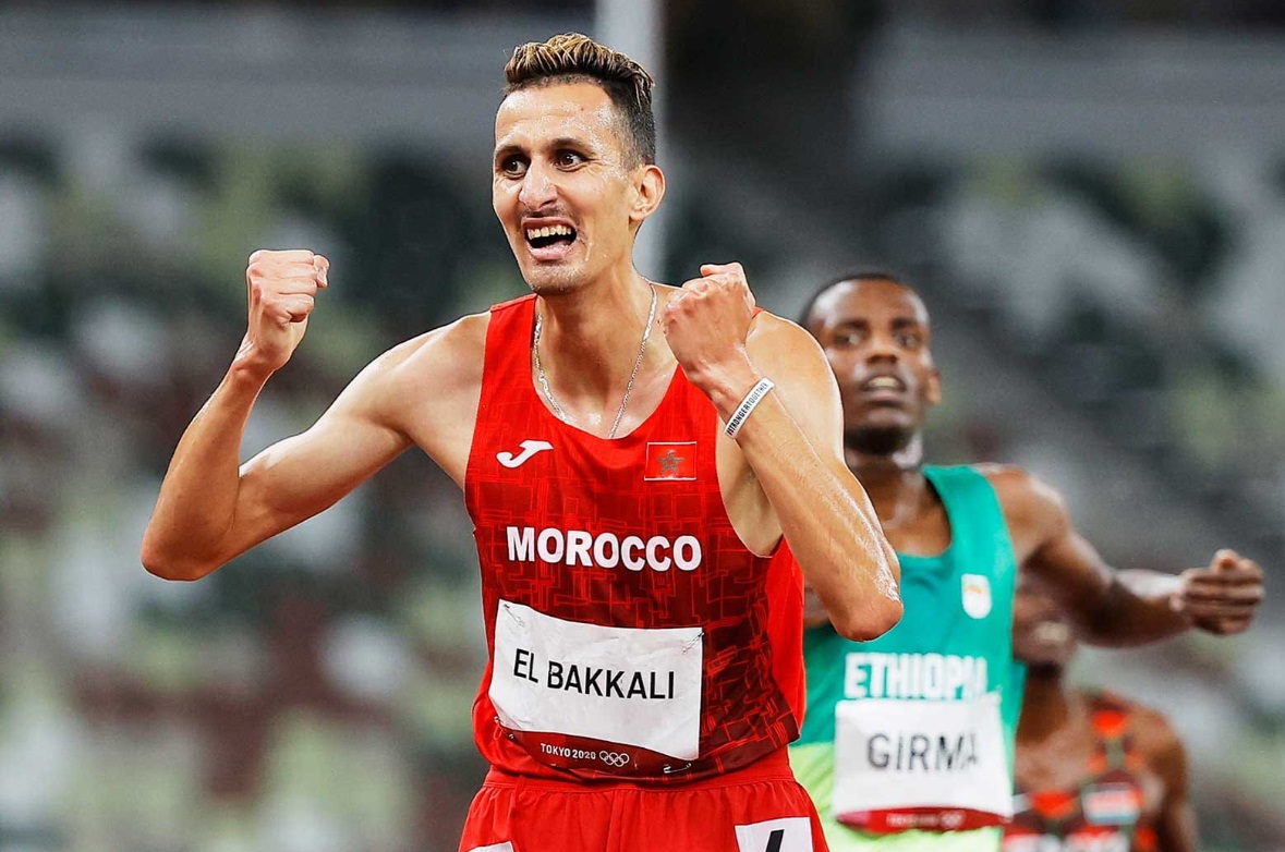 البقالي يهدي المغرب أول ميدالية ذهبية في أولمبياد باريس